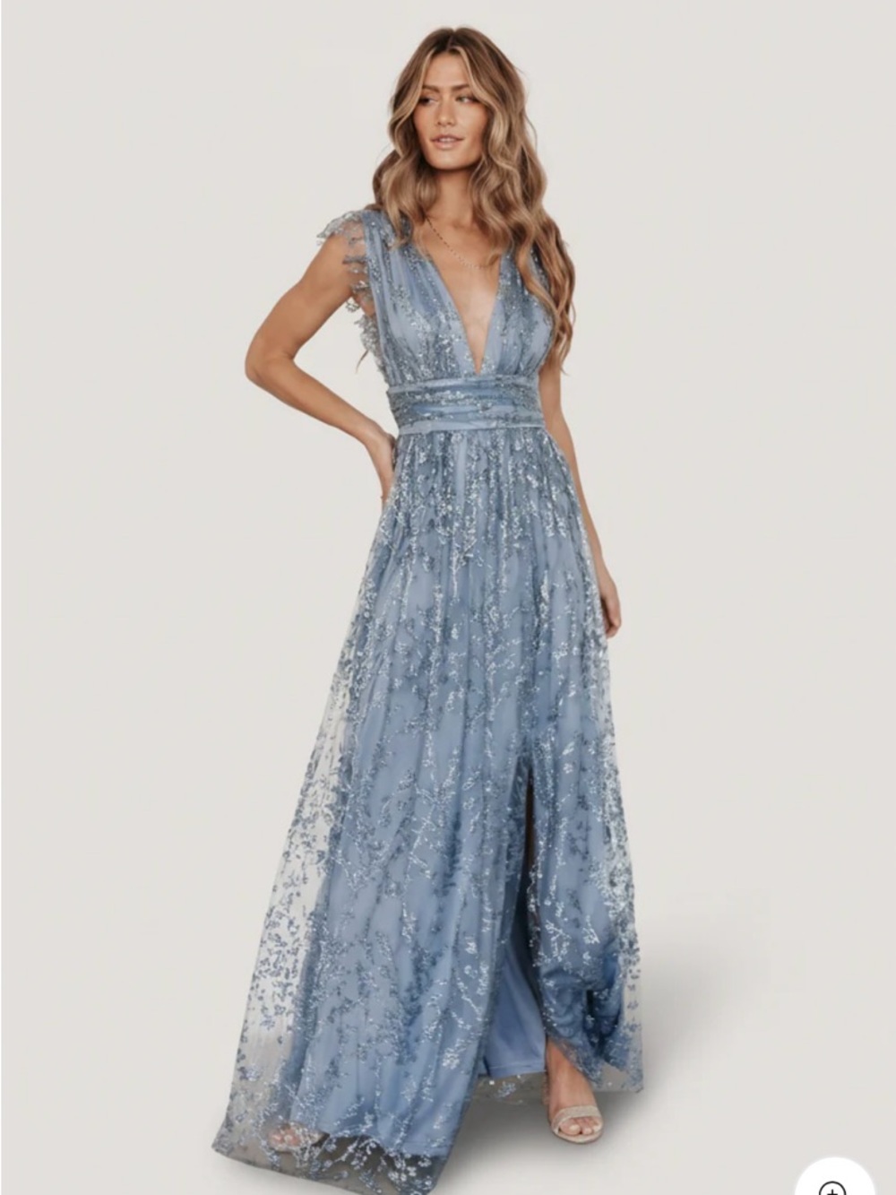 Baltic Born Arlene V-Neck Wedding Guest Dress